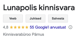 Googli tagasiside 16.06.23 Lunapolis 300x152 - Avaleht- kasutusel!